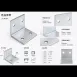 L型固定鐵片 45*40mm